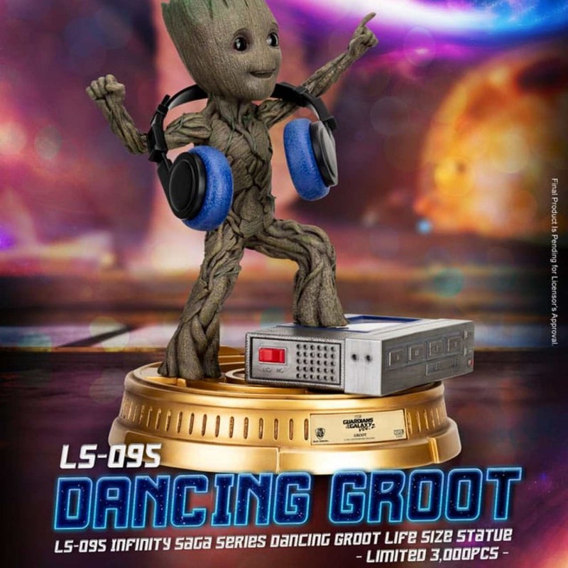 Dancing Groot - Guardians of the Galaxy Vol. 2 - Life-Size Statue