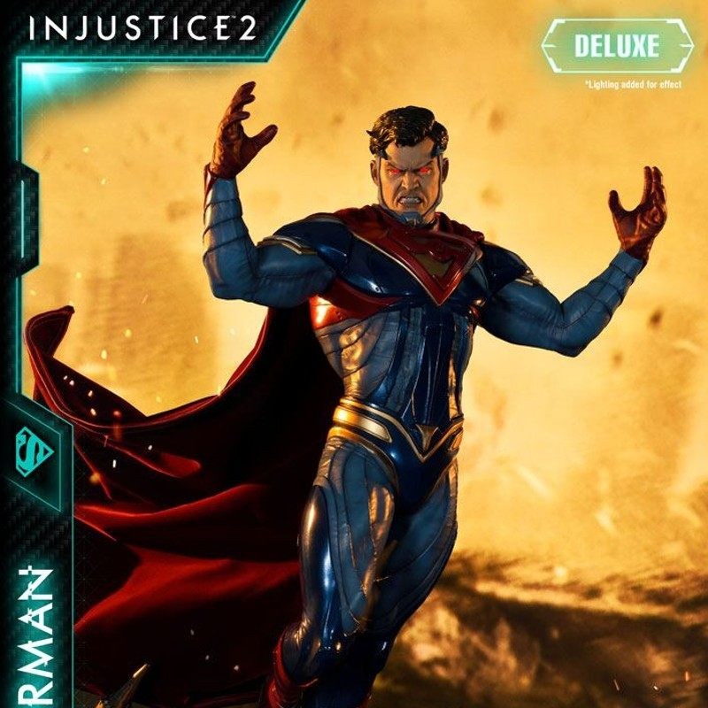 Superman Deluxe Version - Injustice 2 - 1/4 Scale Statue