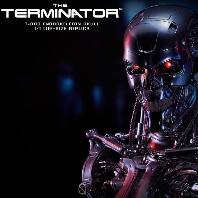 T-800 Endoskeleton Skull - Terminator - The Real Series Life-Size Büste