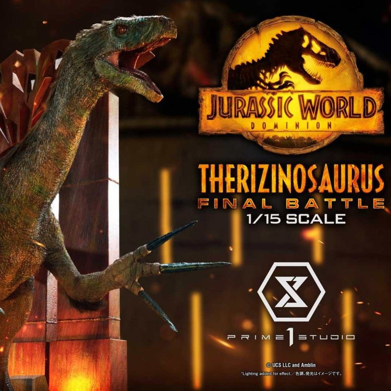 Therizinosaurus Final Battle (Bonus Version) - Jurassic World: Dominion - 1/15 Scale Polystone Statu