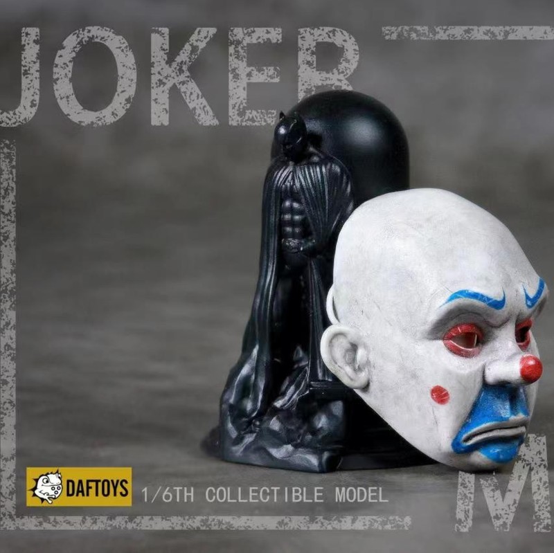 Joker Masken mit Base - 1/6 Scale Accessoires