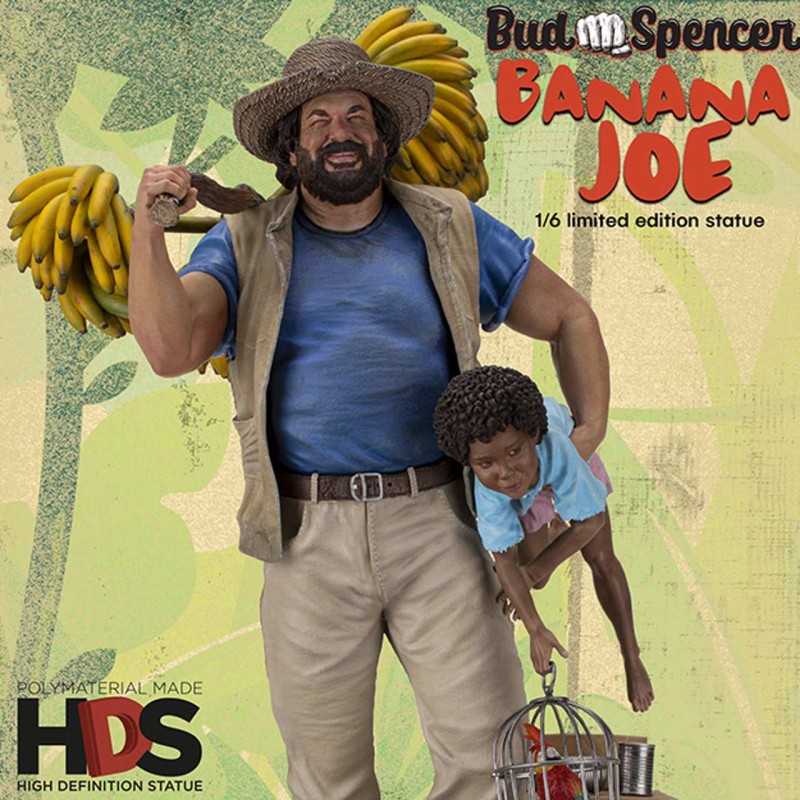 Bud as Banana Joe - Old&Rare - 1/6 Scale Resin Statue 36cm