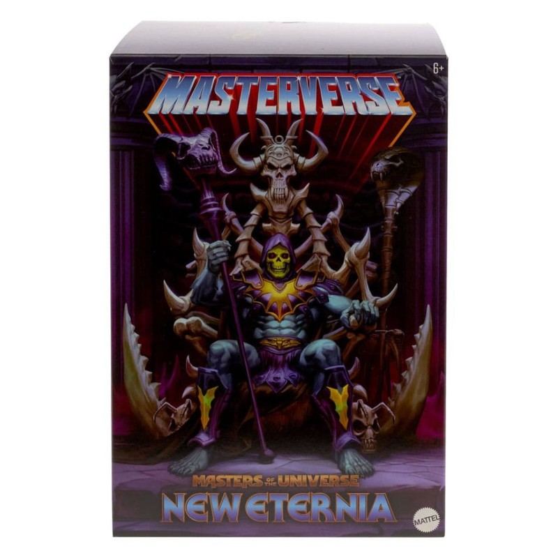 Skeletor & Throne - Masters of the Universe New Eternia - Masterverse Actionfigur 18cm