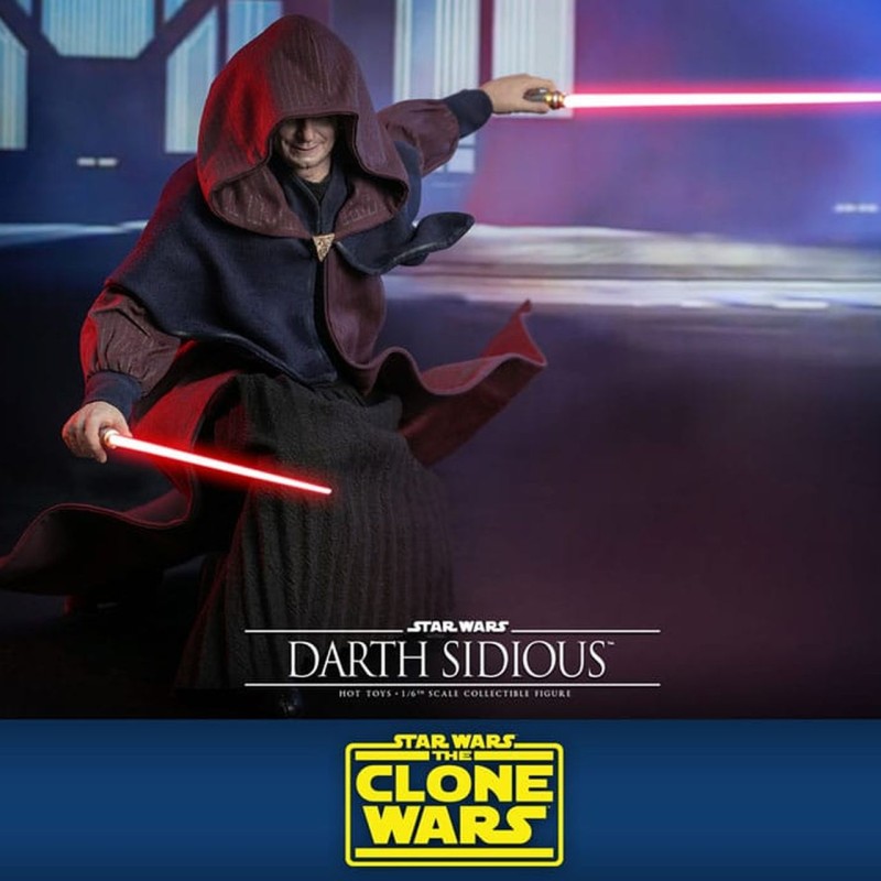 Darth Sidious - Star Wars The Clone Wars - 1/6 Scale Figur