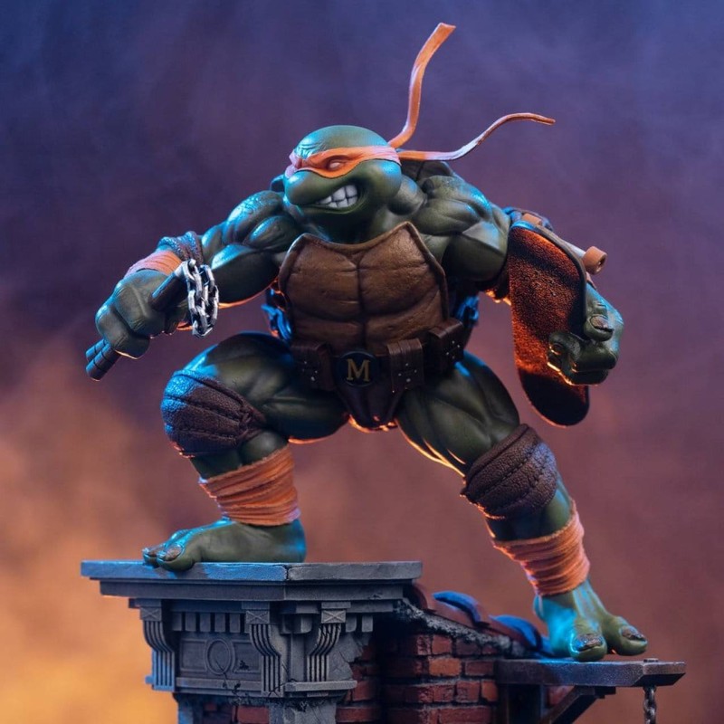 Michelangelo Unleashed - Teenage Mutant Ninja Turtles - 1/10 Art Scale Statue