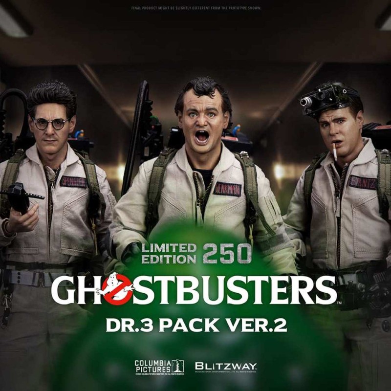 Dr.3 Pack Ver.2 - Ghostbusters - 1/6 Scale Figur