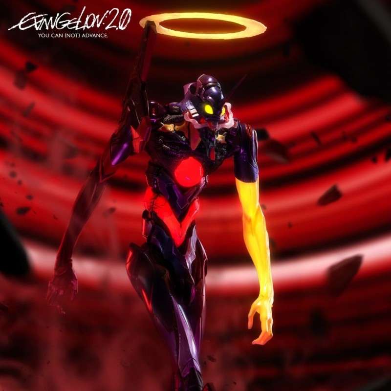 Unit-01 (Awakening) - Evangelion: 2.0 - Polystone Statue