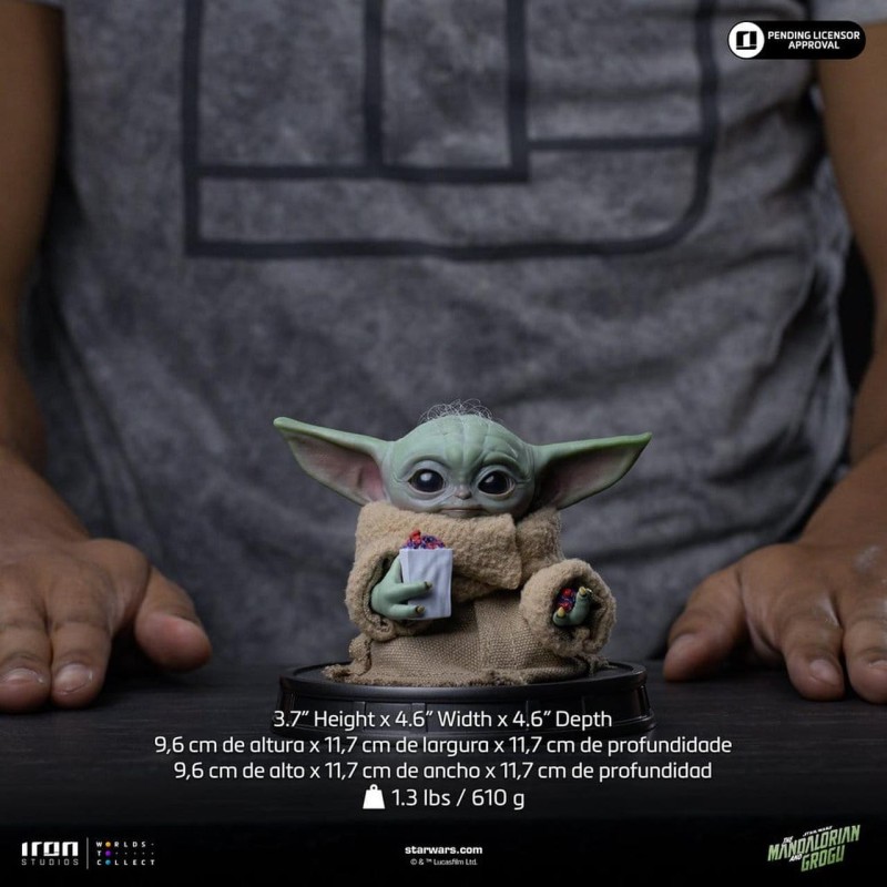Grogu Popcorn Time - The Mandalorian & Grogu - 1/4 Legacy Replica Statue
