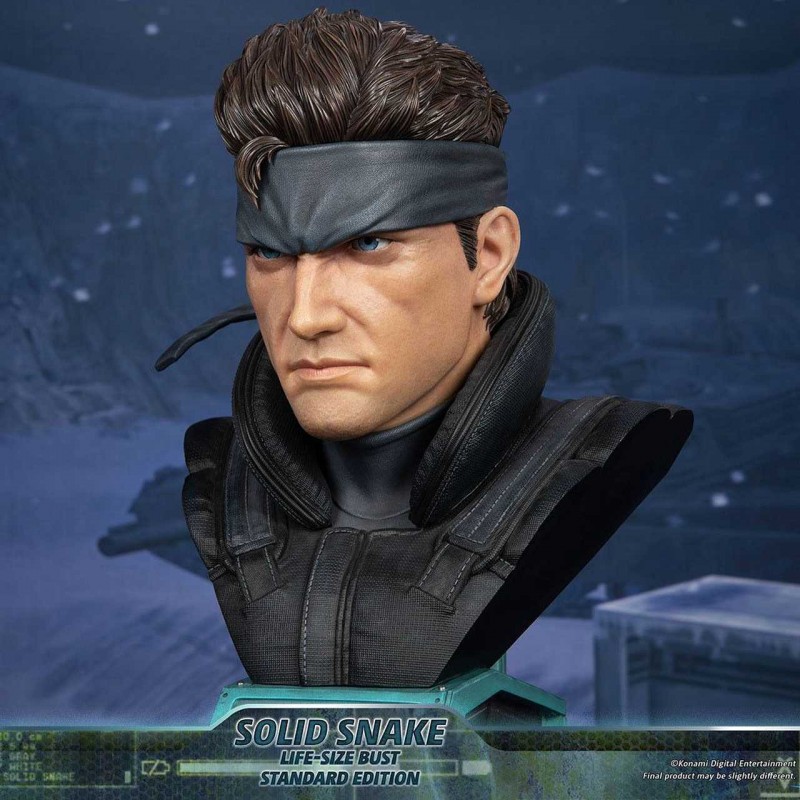 Solid Snake - Metal Gear Solid - Life-Size Büste