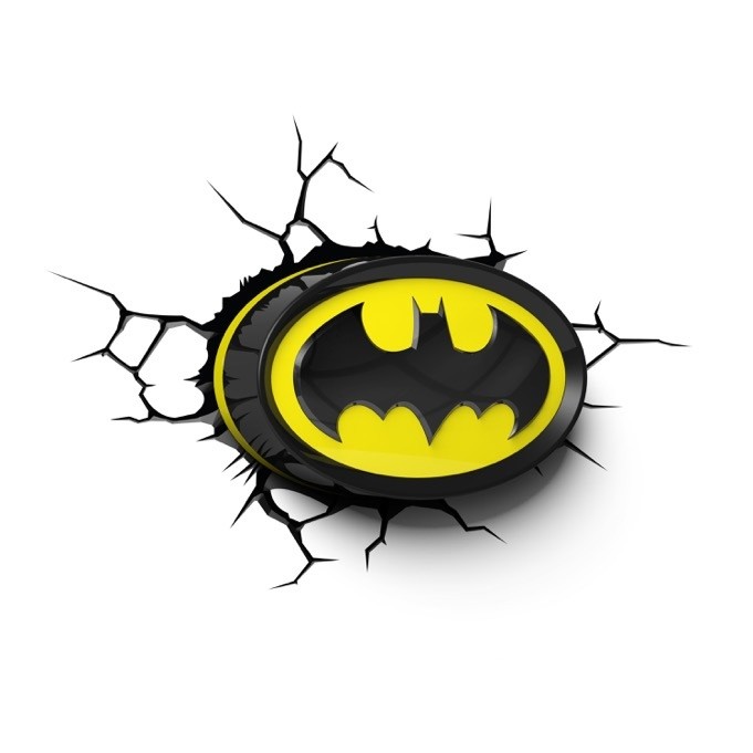 Batman Logo - DC Comics - 3D Deko Licht