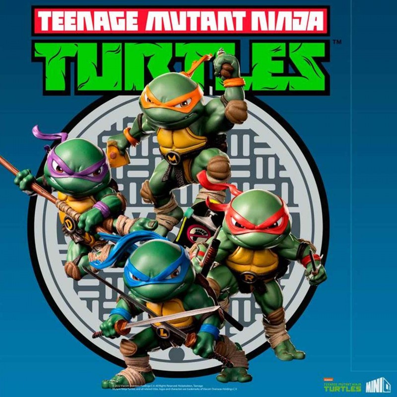 Teenage Mutant Ninja Turtles - Mini Co. PVC Figuren Set