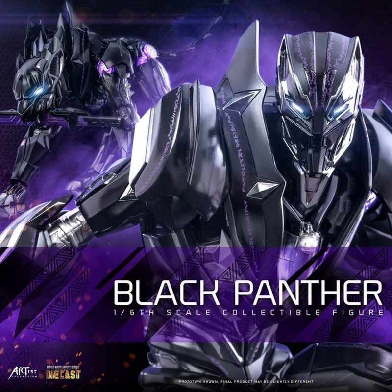 Black Panther - Marvel: Avengers Mech Strike - 1/6 Scale Actionfigur