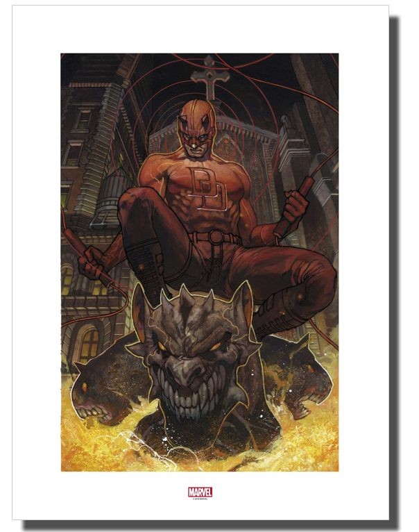 Daredevil by Simone Bianchi - Marvel Comics - Kunstdruck 43 x 31 cm