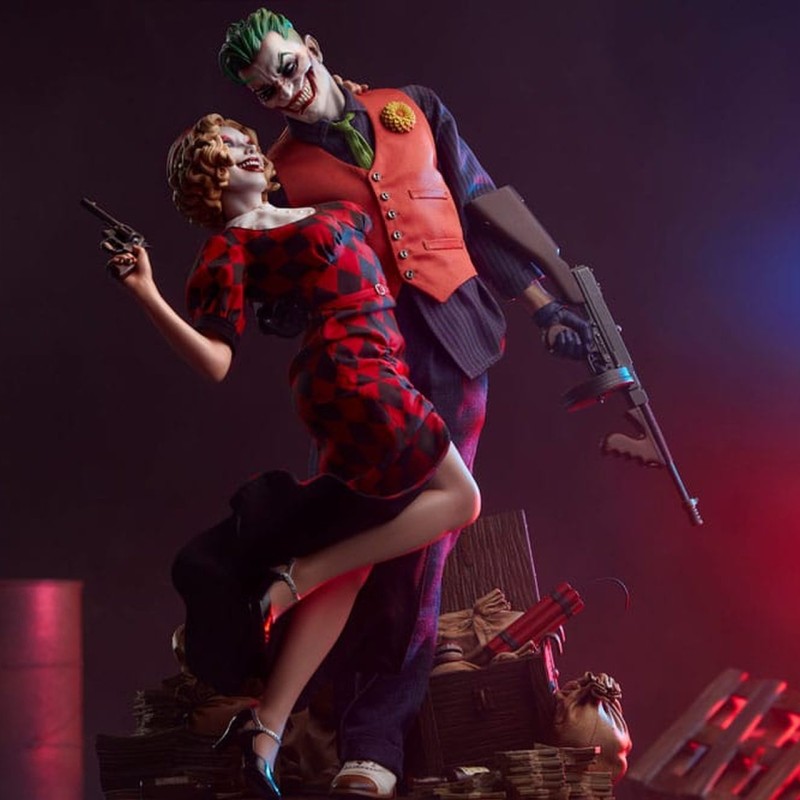 The Joker and Harley Quinn: Lawless Love - DC Comics - Polystone Diorama