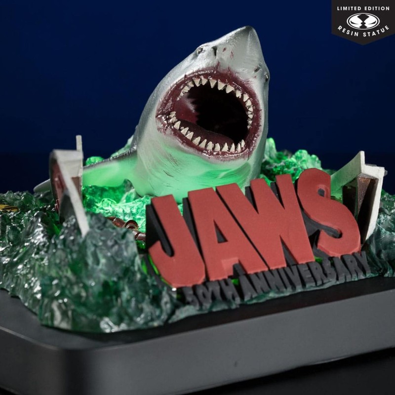 Jaws (50th Anniversary) - Der weisse Hai - 1/48 PVC Statue 25cm