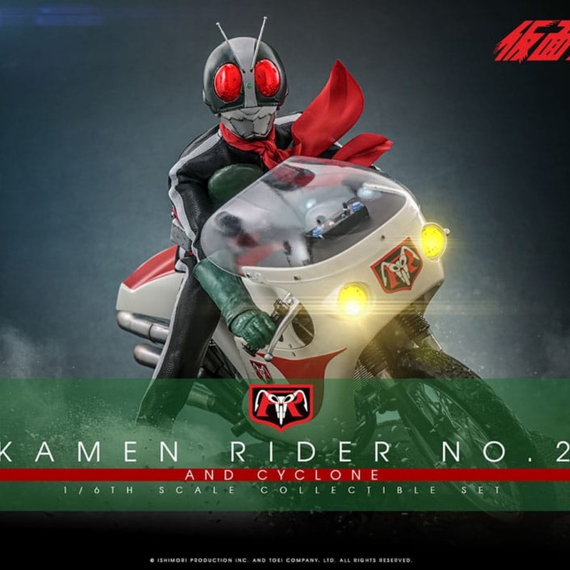 Kamen Rider No.2 mit Cylone - Kamen Rider - 1/6 Scale Figur