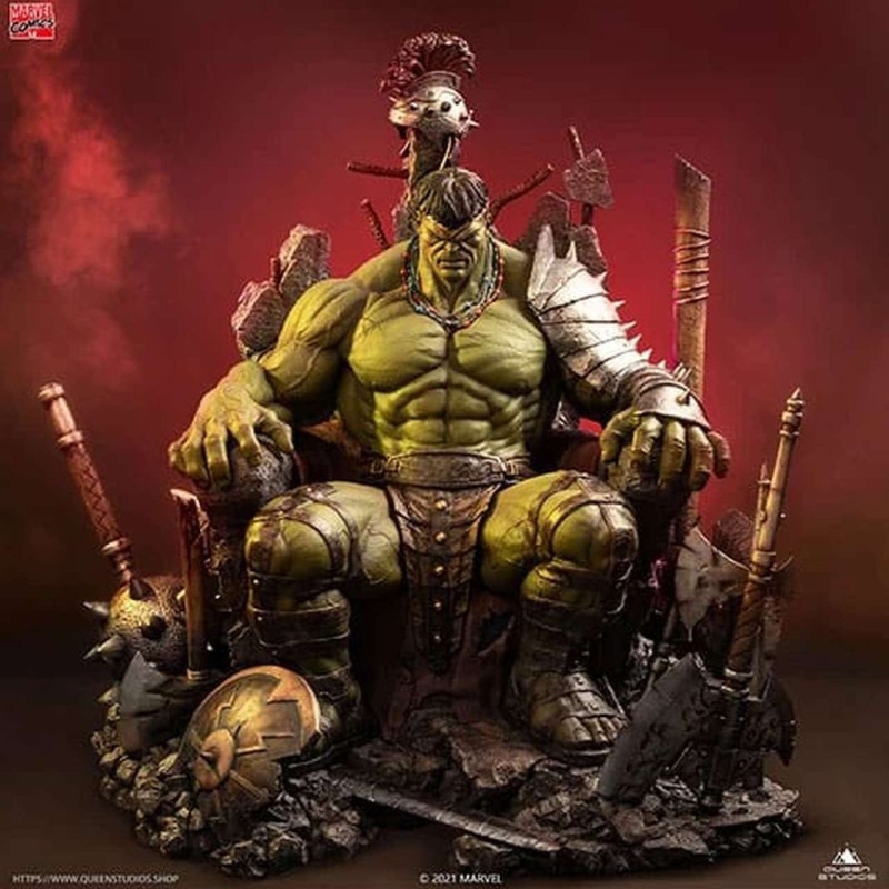 Green Scar Hulk (Premium Version) - Marvel Comics - 1/4 Scale Statue