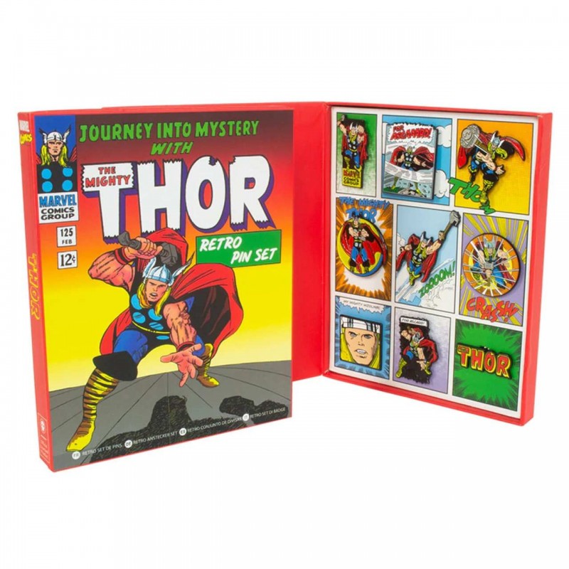 Thor - Marvel - Retro Pin Set