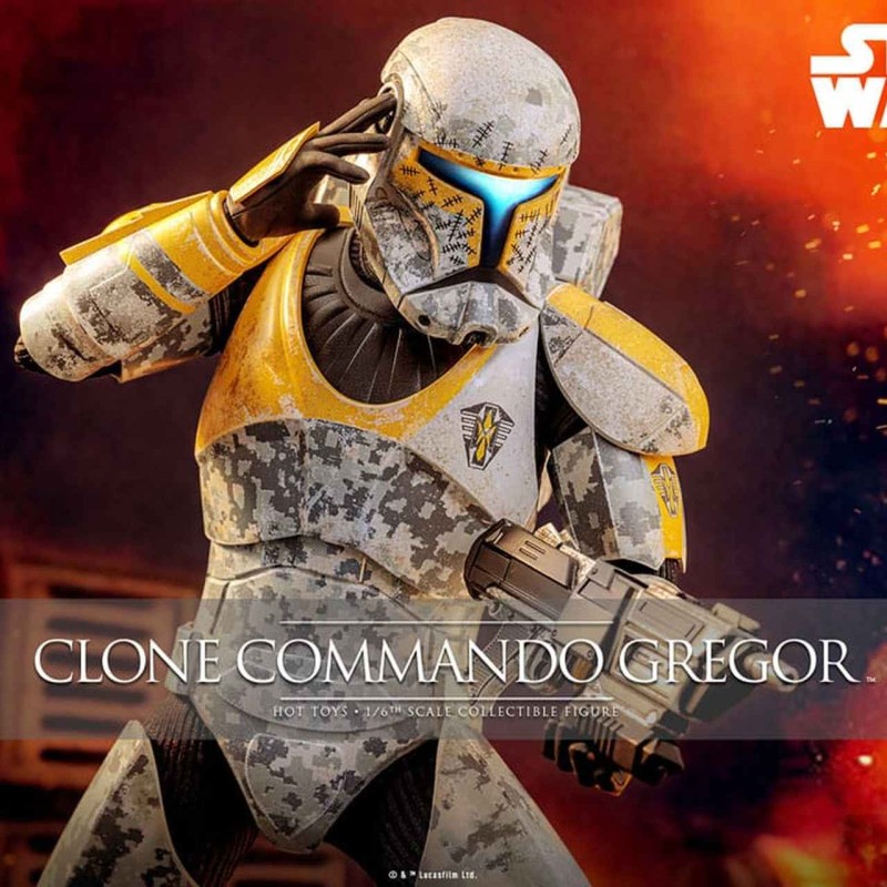 Clone Commando Gregor - Star Wars The Clone Wars - 1/6 Scale Figur