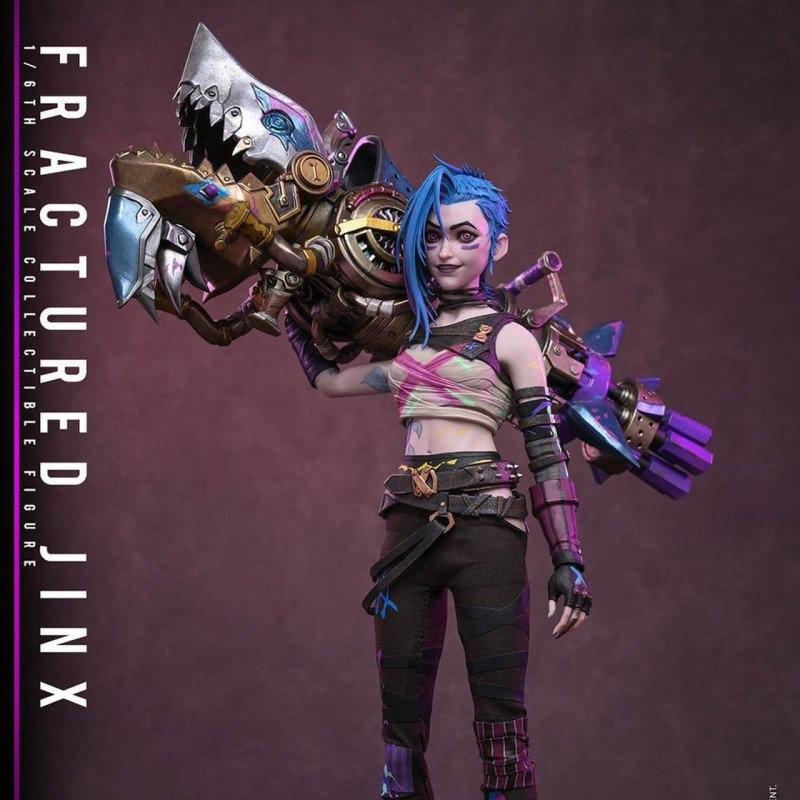 Fractured Jinx - Arcane - 1/6 Scale Figur