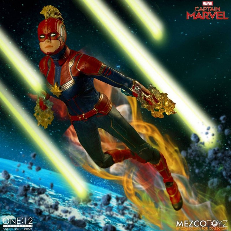 Captain Marvel - Captain Marvel - 1/12 Scale Figur