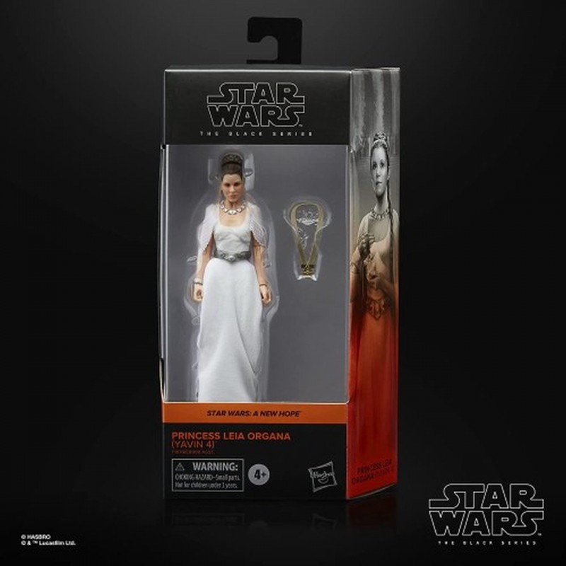Leia Organa (Yavin IV Ceremonial Dress) - Star Wars - Black Series Actionfigur