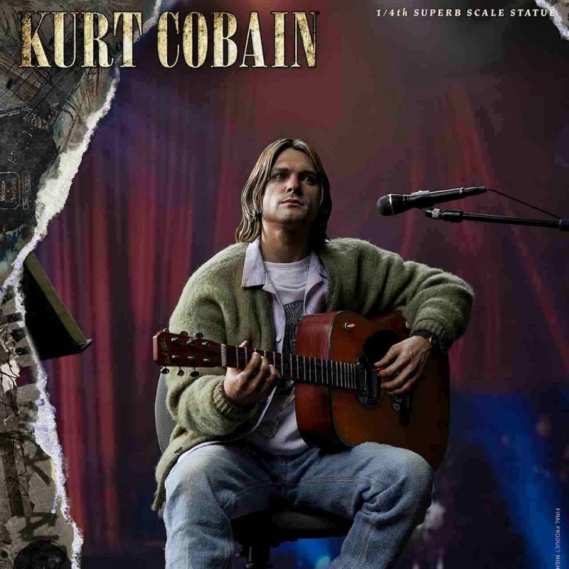 Kurt Cobain Unplugged - 1/4 Superb Scale Statue