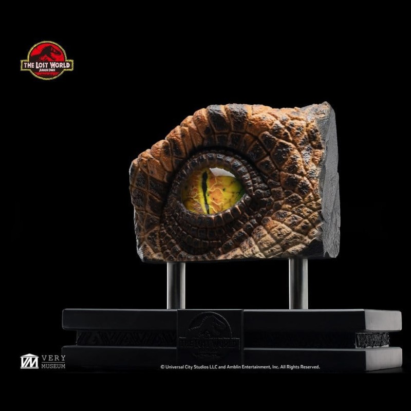 Male Velociraptor - The Lost World: Jurassic Park - Eye Prop Replik