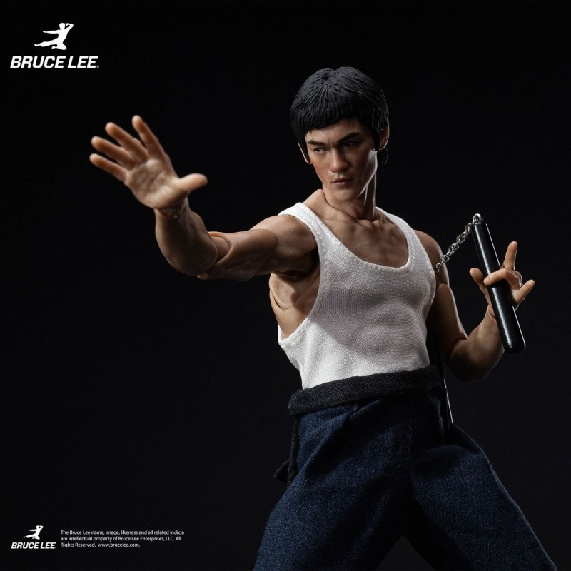 Bruce Lee (Kung Fu Costume) - 1/12 Scale Figur