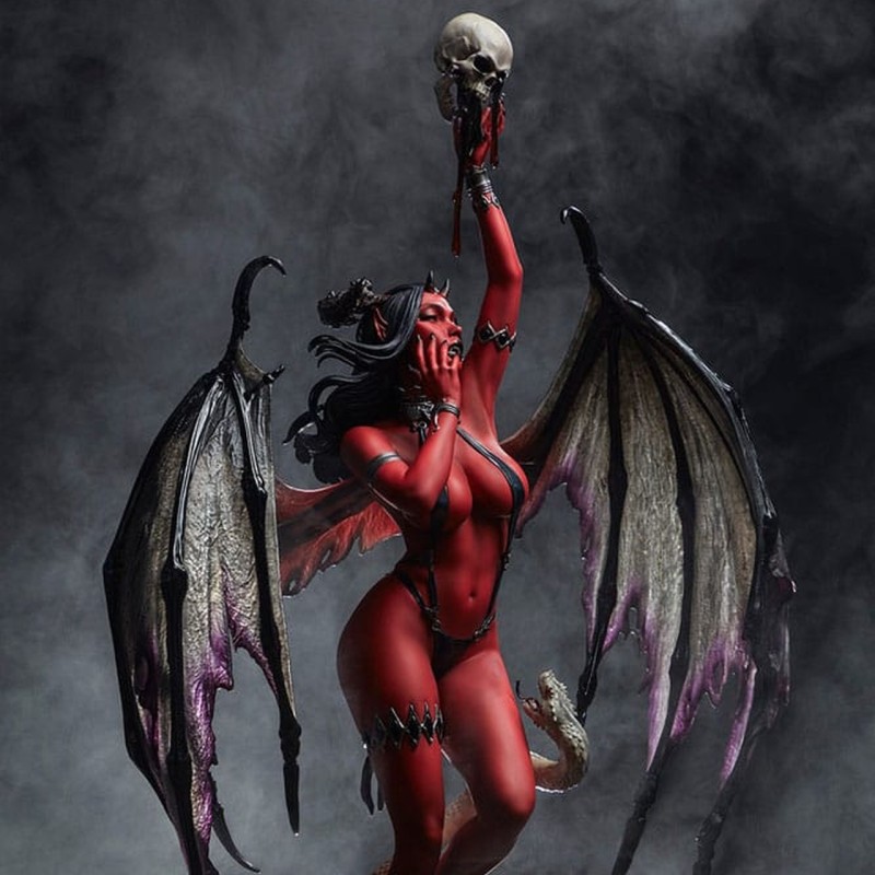 Succubus (Red Hot Variant) - Sideshow Originals - Premium Format Statue