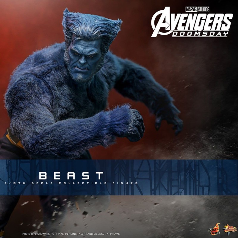 Beast - Avengers: Doomsday - 1/6 Scale Action Figur