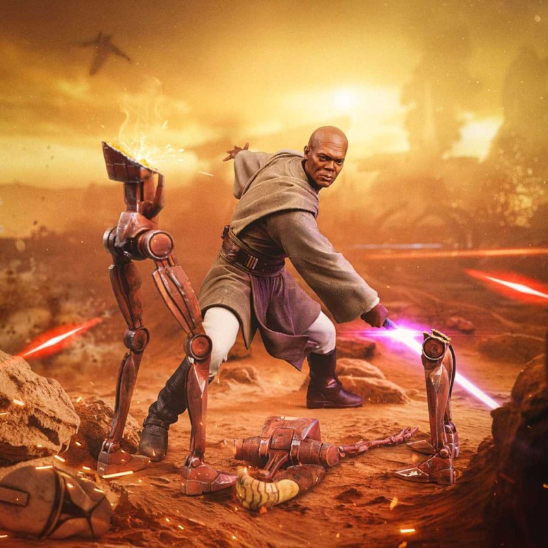 Mace Windu - Star Wars - Art Scale 1/10 Statue