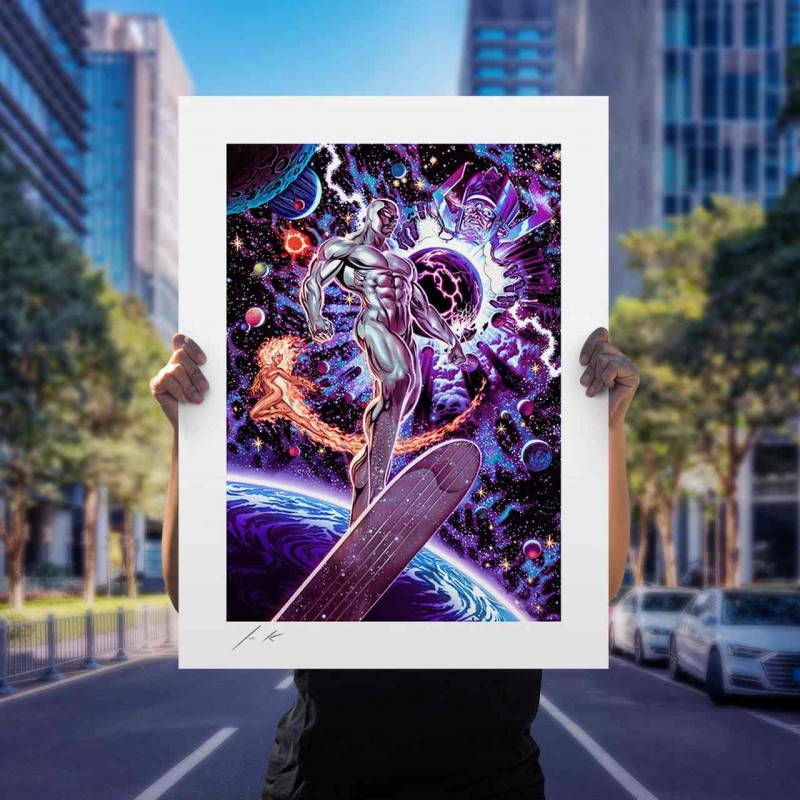 Heralds of Galactus - Marvel - Kunstdruck 46 x 56 cm