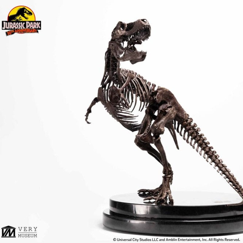 Rotunda T-Rex Skeleton Bronze - Jurassic Park - 1/24 Scale Statue