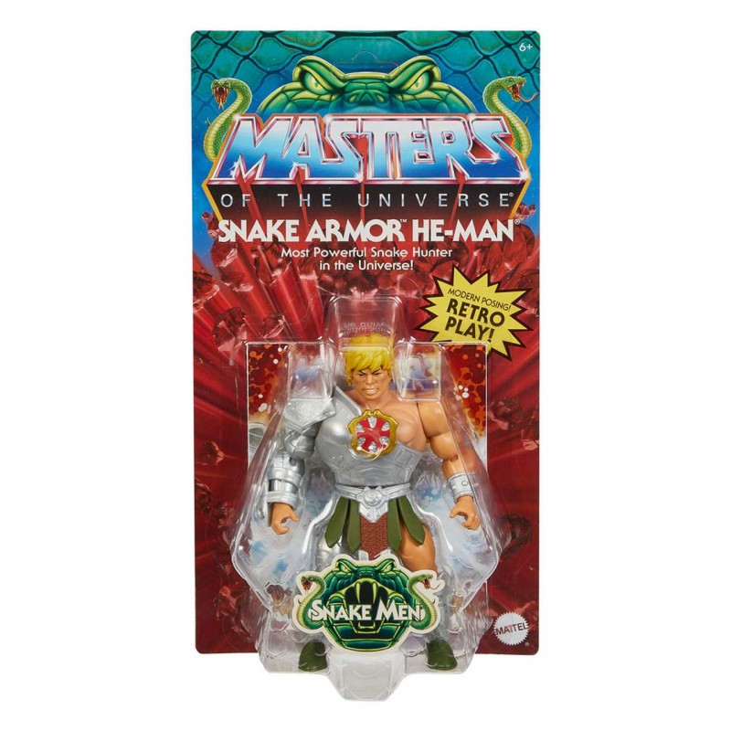 Snake Armor He-Man - Masters of the Universe Origins - Actionfigur 14cm