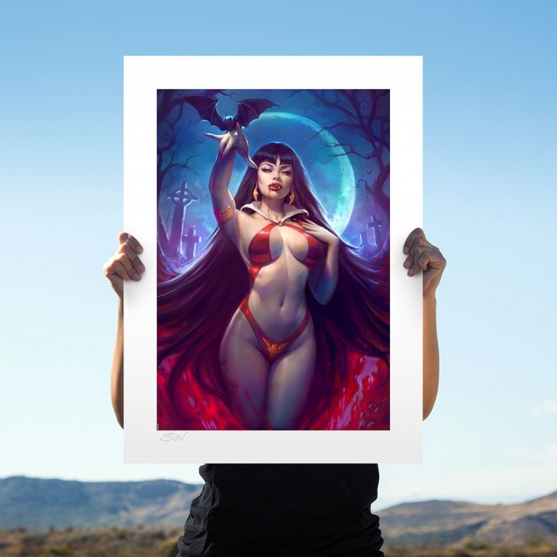 Vampirella #9 - Vampirella - Kunstdruck 46 x 61 cm