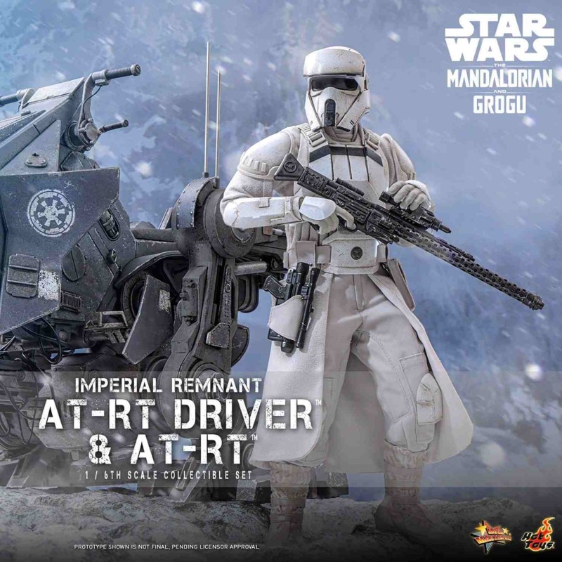 Imperial Remnant AT-RT Driver & AT-RT - The Mandalorian & Grogu - 1/6 Scale Figur