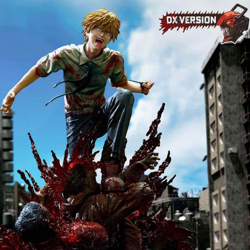 Denji (Deluxe Version) - Chainsaw Man - 1/4 Scale Polystone Statue