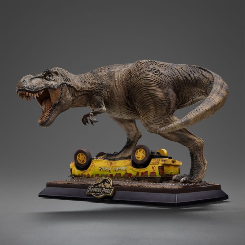 T-Rex Attack - Jurassic World - Icons Scale Statue