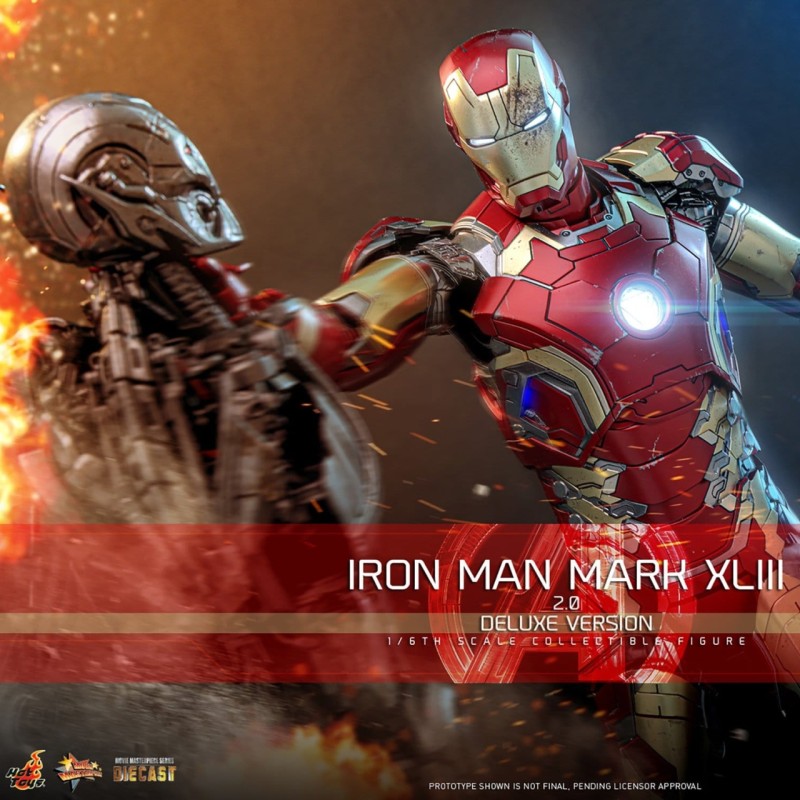 Iron Man Mark XLIII (2.0) (Deluxe Version) - Diecast 1/6 Scale Figure