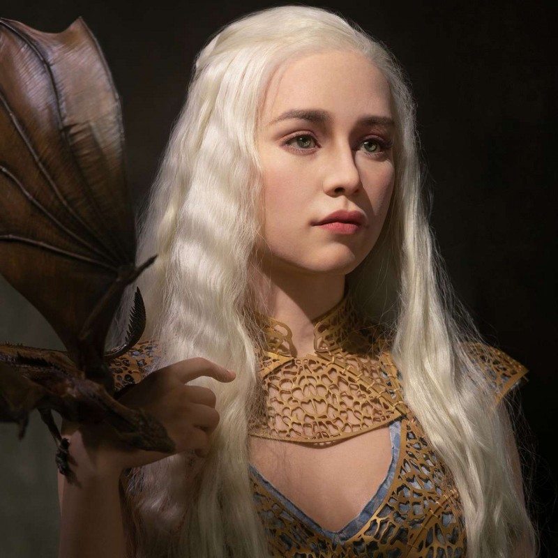 Daenerys Mother of Dragons - Game of Thrones - Life-Size Büste