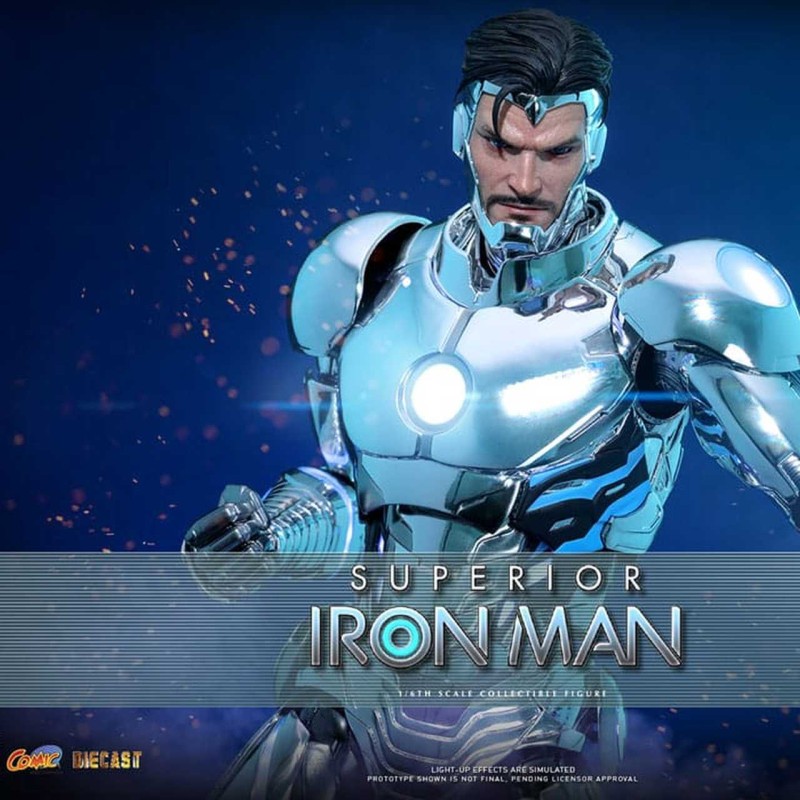 Superior Iron Man - Marvel Comics - 1/6 Scale Action Figur