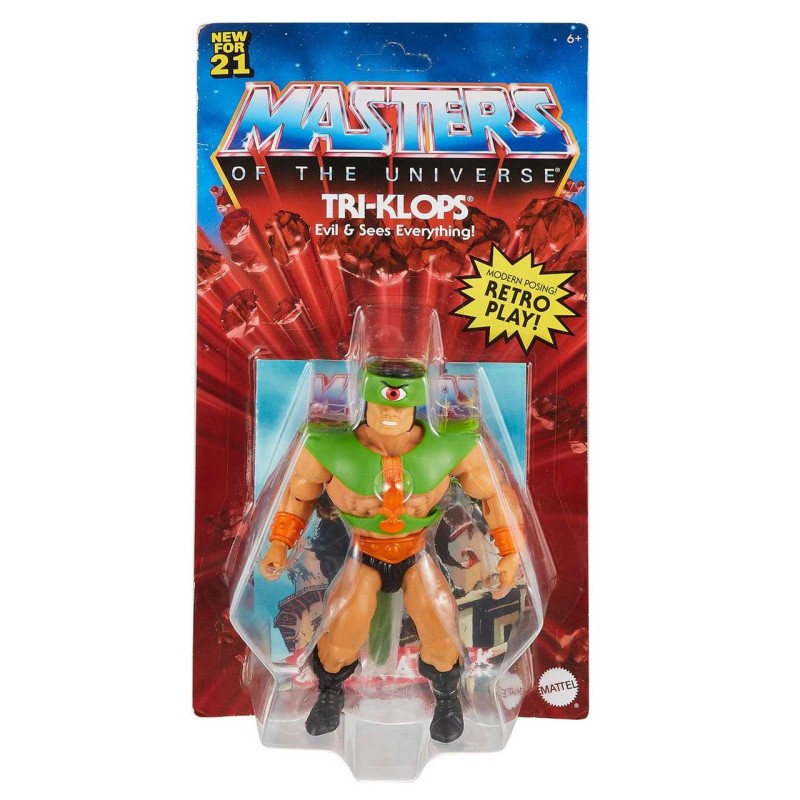 Triclops - Masters of the Universe Origins - Actionfigur (Fan Favorite)