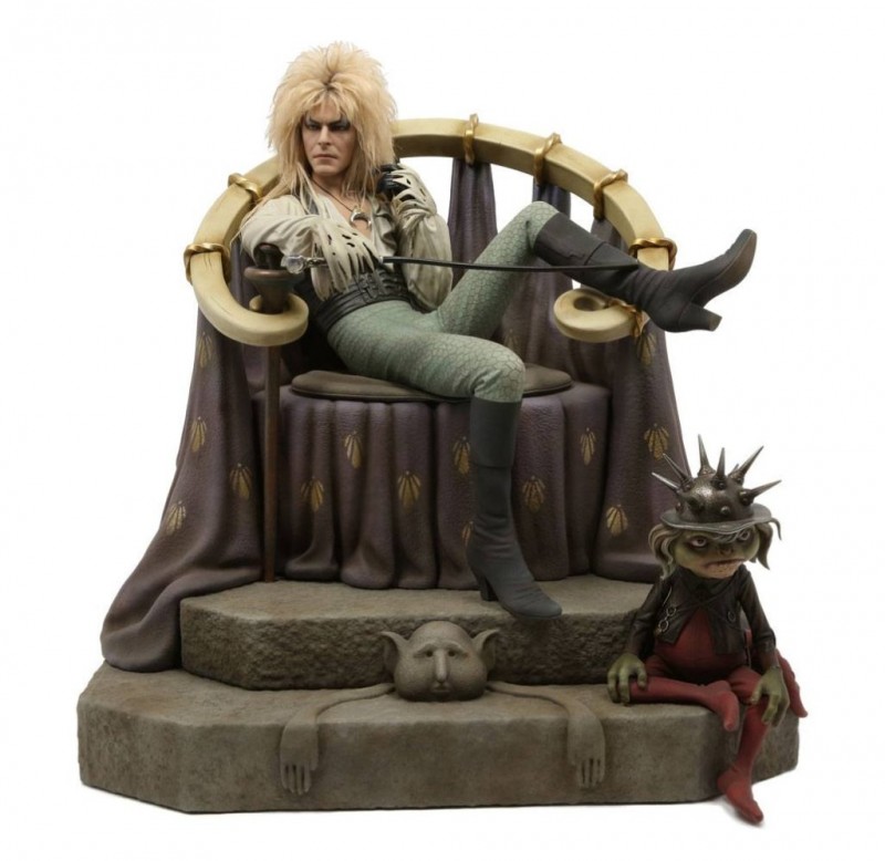 Jareth on Throne - Die Reise ins Labyrinth - 1/4 Scale Polystone Statue