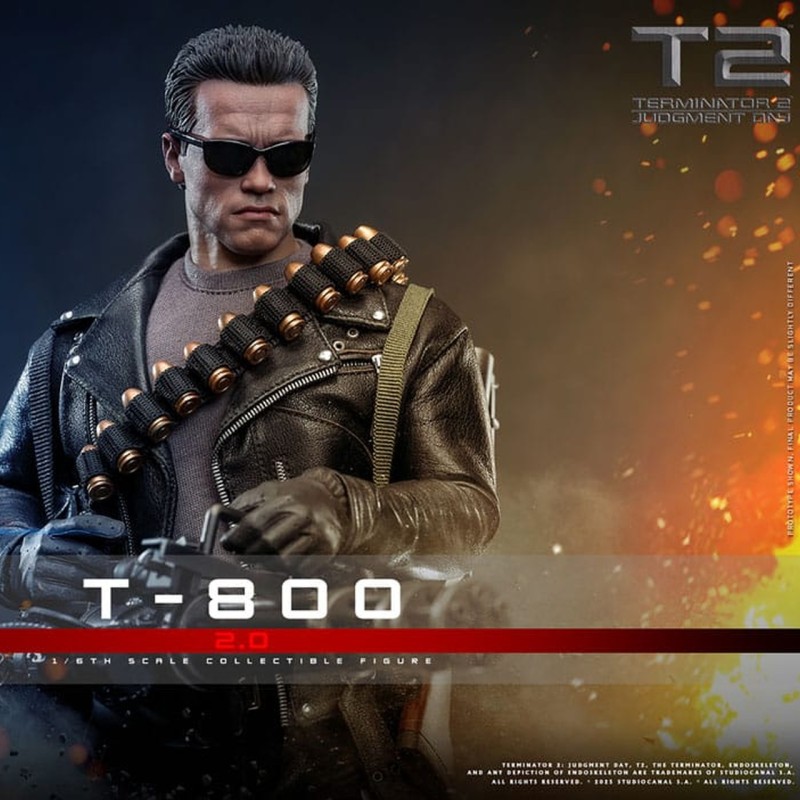 T-800 2.0 - Terminator - 1/6 Scale Actionfigur