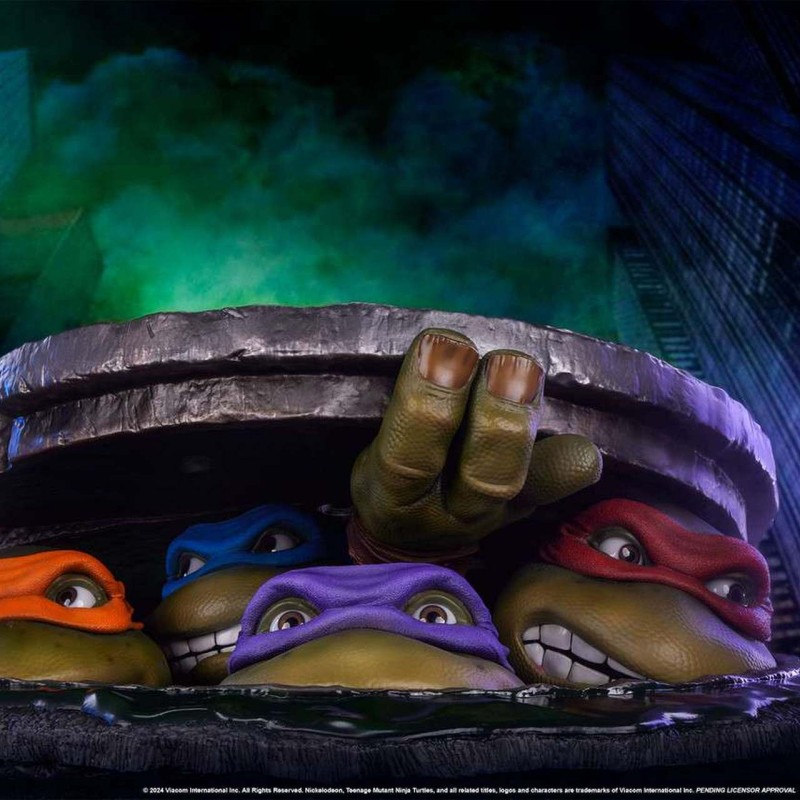 TMNT Underground - Teenage Mutant Ninja Turtles - 1/1 Scale Diorama