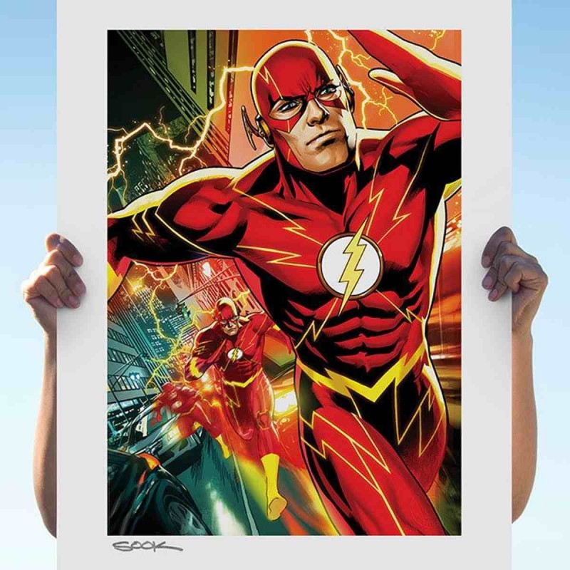 The Flash - DC Comics - Kunstdruck 61 x 46 cm