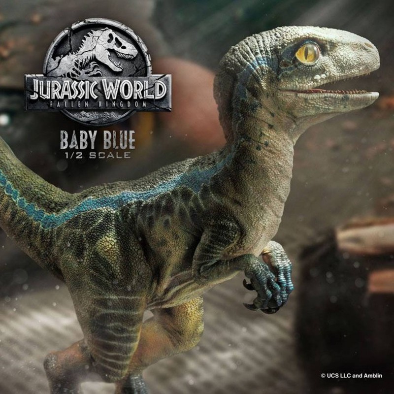 Baby Blue - Jurassic World: Fallen Kingdom - 1/2 Scale Polystone Statue