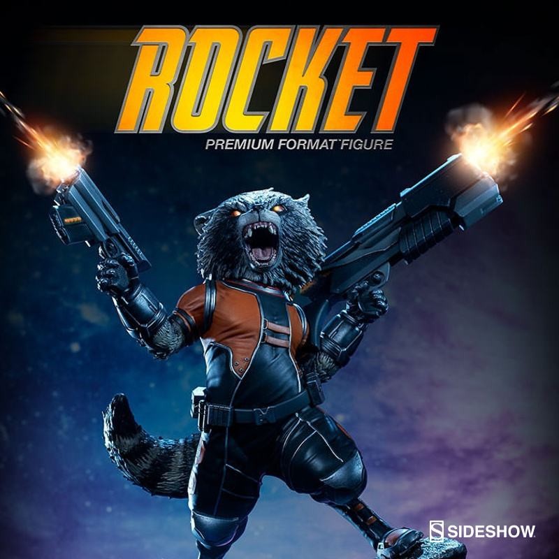 Rocket Raccoon - Guardians of the Galaxy - Premium Format Statue