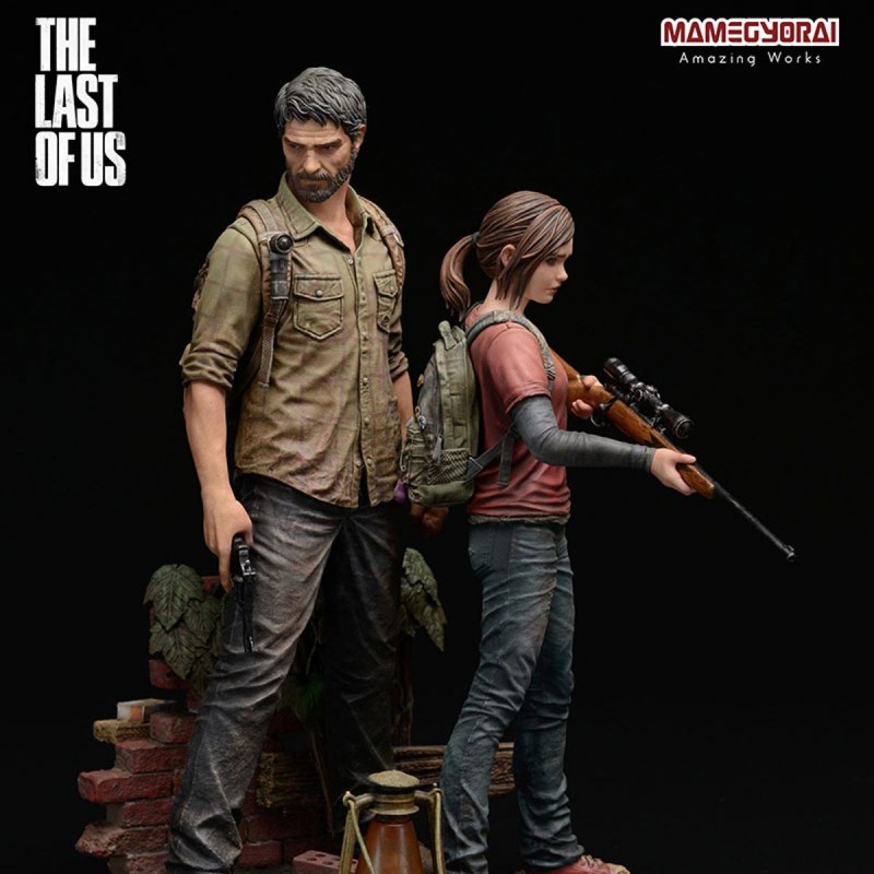 Joel and Ellie - The Last of Us - 1/9 Scale Statuen Set